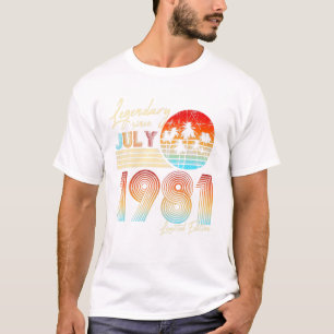 Camiseta Legendario desde julio de 1981