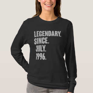 Camiseta Legendario desde julio de 1996 26 años
