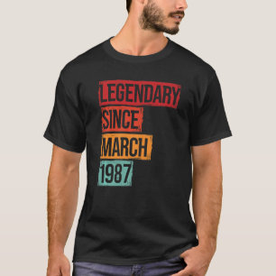 Camiseta Legendario desde marzo de 1987