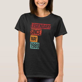 Camiseta Legendario desde mayo de 1989