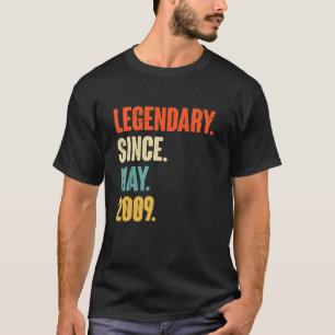 Camiseta Legendario desde mayo de 2009 13 años