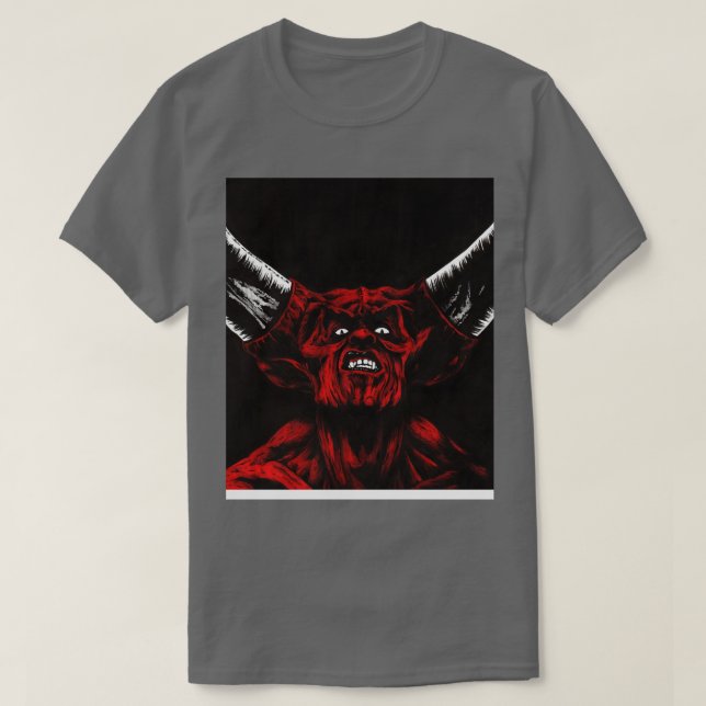 Camiseta Legendario hombre del diablo (Diseño del anverso)