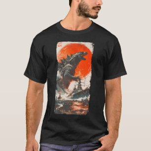 Camiseta Legendario japonés retro Rare Kaiju