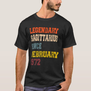 Camiseta Legendario Sagittarius desde febrero de 1972