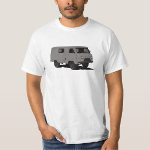Camiseta Legendario UAZ-425 / УАЗ-452 ruso