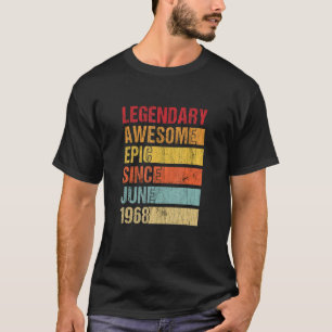 Camiseta Legendario Vintage e impresionante épico desde jun