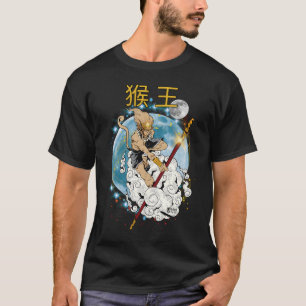 Camiseta Legendarios Monos Rey Hombres Negro