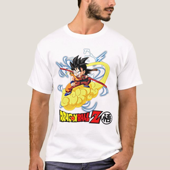 Camiseta Legendary Anime Warrior T-Shirt – Flying Power Des (Anverso)