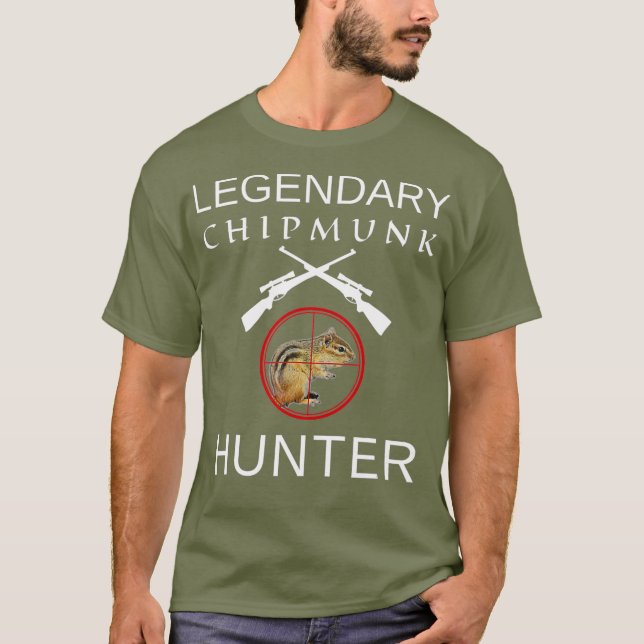 Camiseta Legendary Chipmunk Hunter (Anverso)