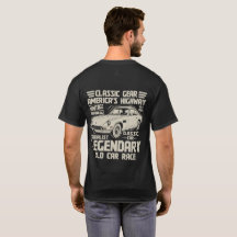 Legendary Classic Car T-Shirt | Vintage Road Race 
