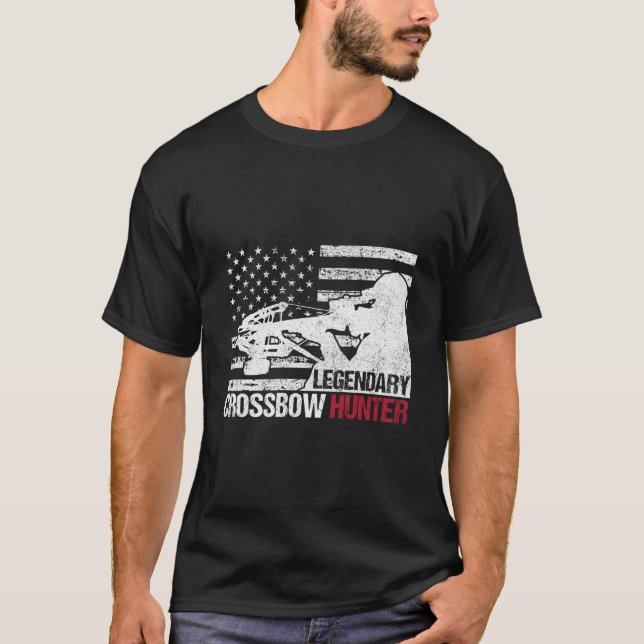 Camiseta Legendary Crossbow Hunter Hunting (Anverso)