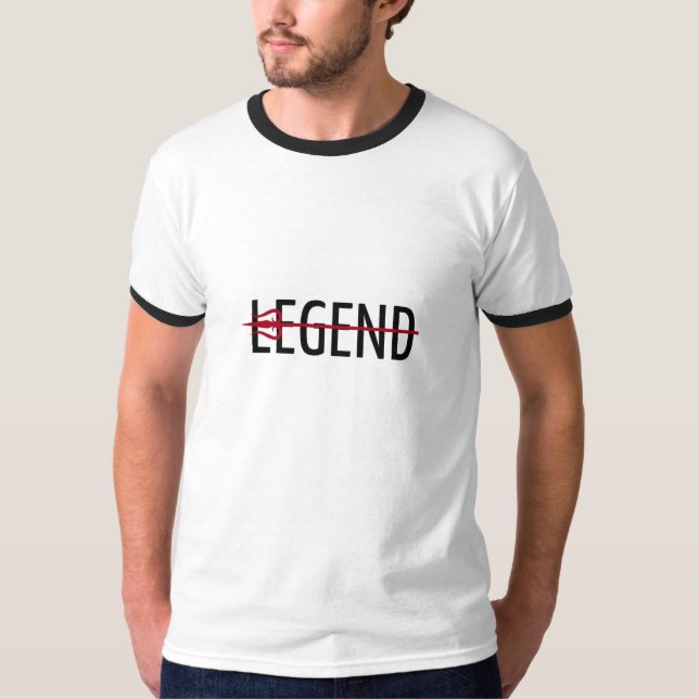 Camiseta Legendary Legende t-shirt”  trident design tee (Anverso)