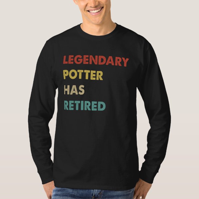 Camiseta Legendary Potter Has Retired  1 (Anverso)