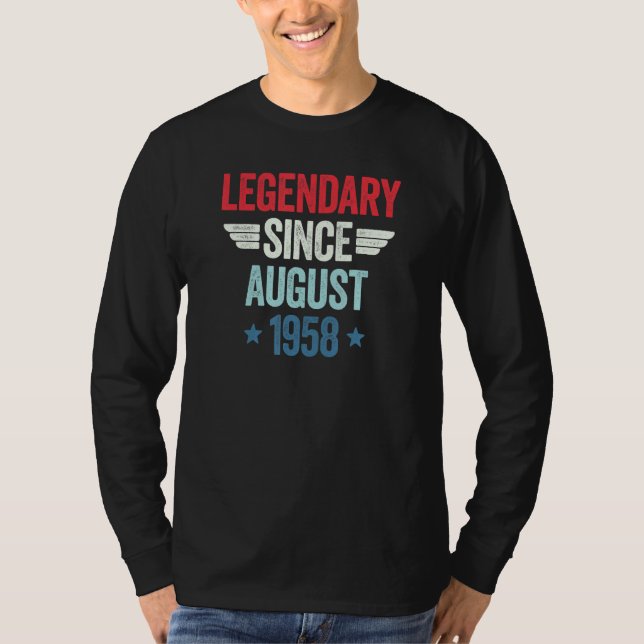 Camiseta Legendary Since August 1958_1 (Anverso)