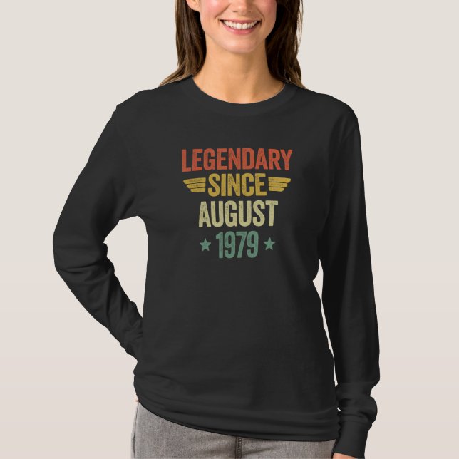 Camiseta Legendary Since August 1979 (Anverso)