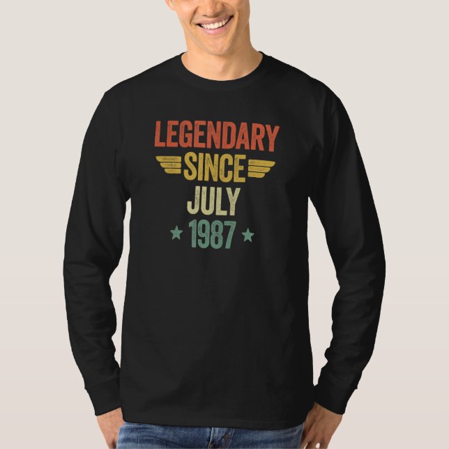 Camiseta Legendary Since July 1987 (Anverso)