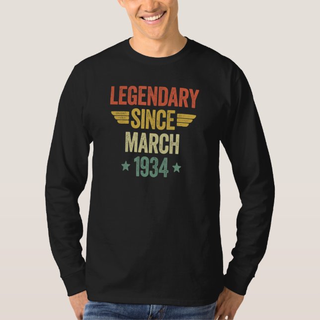 Camiseta Legendary Since March 1934 (Anverso)