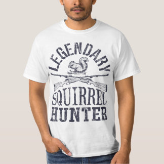 Camiseta Legendary Squirrel Hunter Hunting Funny Vintage Gi