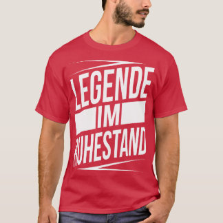 Camiseta Legende im ruhestand white