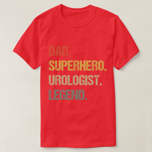 Camiseta Legendretro urologístico de papá (Diseño del anverso)