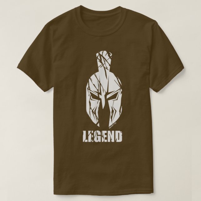 Camiseta LegendSpartan Beast En Gym Motivness Sayi (Diseño del anverso)