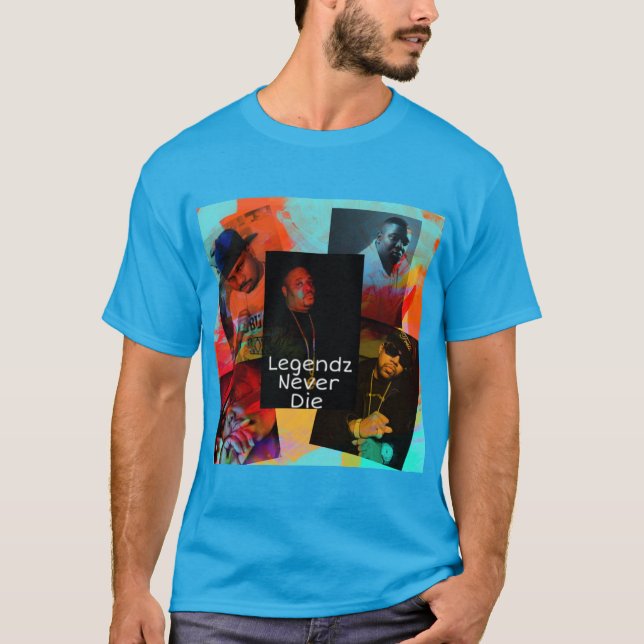 CAMISETA LEGENDZ NUNCA MURIÓ (Anverso)