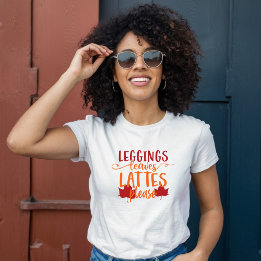 Camiseta Leggencias, hojas y latas, por favor