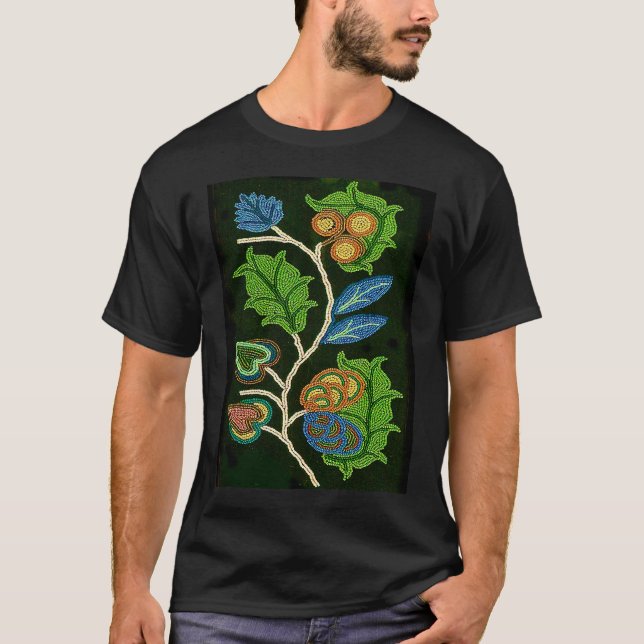 Camiseta Leggings del hombre Bella Artes nativo americano (Anverso)