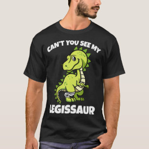 Camiseta Leggisaur Broken Leg Bones Injury Dinosaur Recover