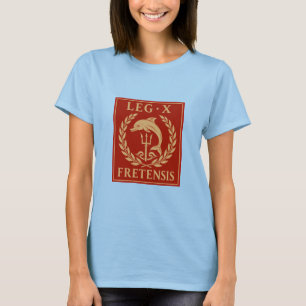 Camiseta Legio X Fretensis – Delfín y Tridente Legión Roman
