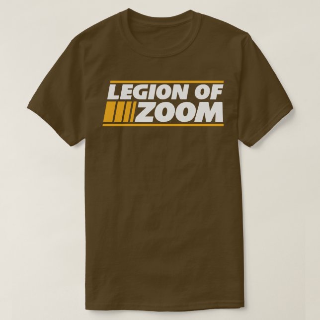 Camiseta Legión del zoom rojo (Diseño del anverso)