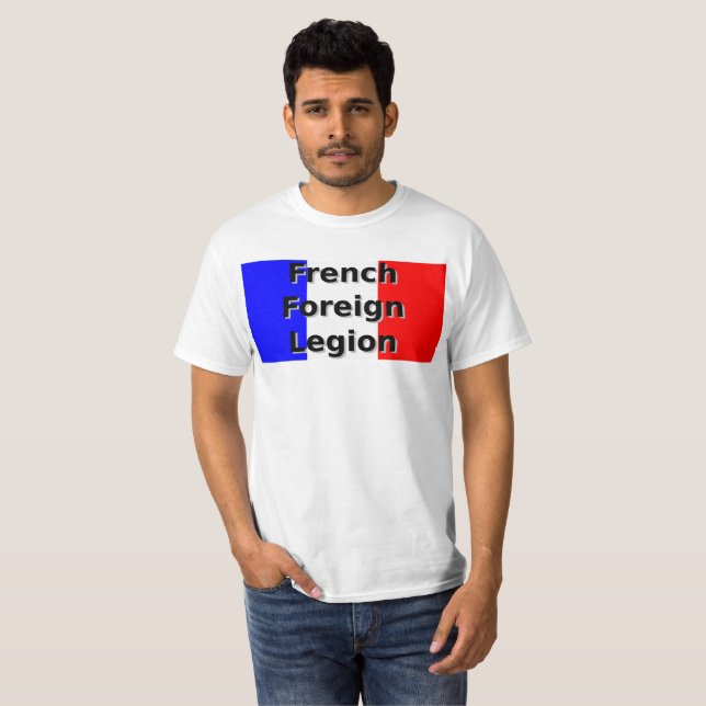 Camiseta Legión Francesa de Relaciones Exteriores (Anverso completo)