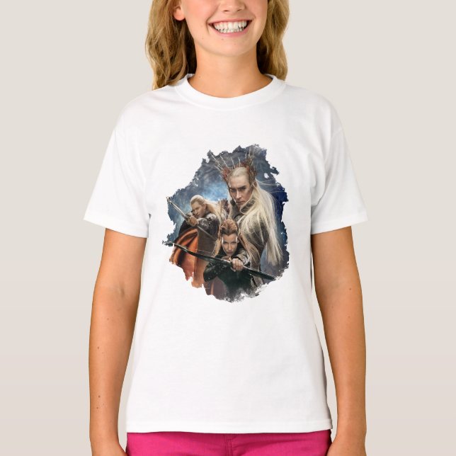 Camiseta LEGOLAS GREENLEAF™, TAURIEL™ y Thranduil (Anverso)