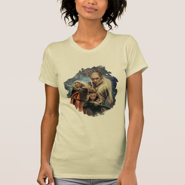 Camiseta LEGOLAS GREENLEAF™, TAURIEL™ y Thranduil (Anverso)