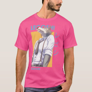 Camiseta Legoshi Beastars Wolf Card Anime