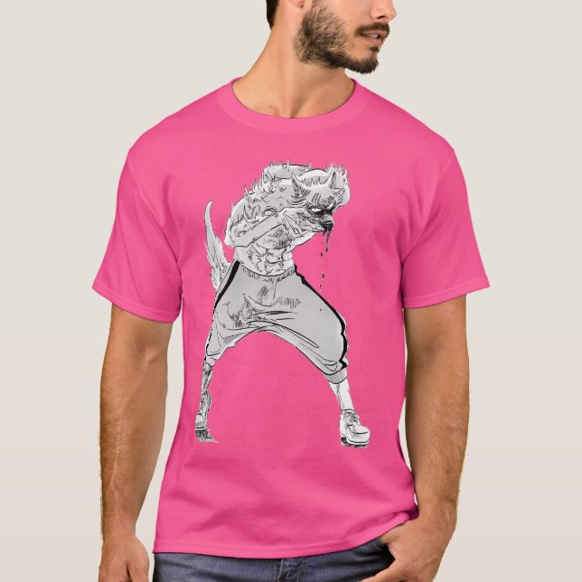 Camiseta Legoshi Fighting Design (Anverso)
