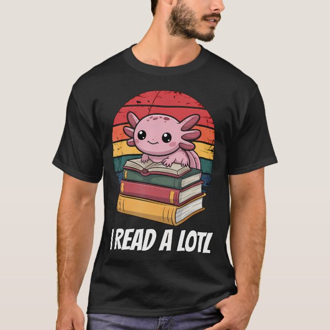 Camiseta Leí Alotl Axolotl (Anverso)