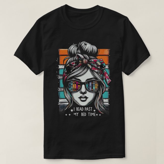 Camiseta Leí Antes Mi Chica De Cama, Lecturas De Niños Pequ (Diseño del anverso)