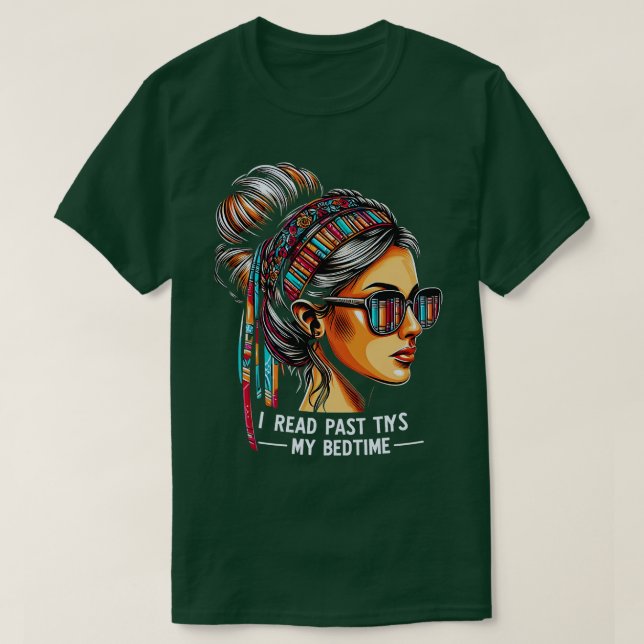 Camiseta Leí Antes Mi Chica De Cama, Lecturas De Niños Pequ (Diseño del anverso)