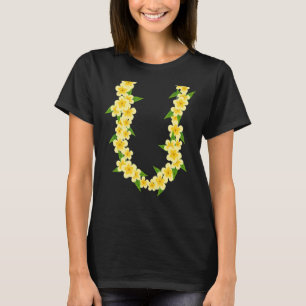 Camiseta Lei de vacaciones tropicales de verano de la caden