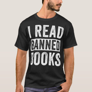 Camiseta Leí el diseño de libros prohibidos para hombres qu