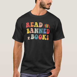 Camiseta Leí el libro de lectura de libros prohibidos