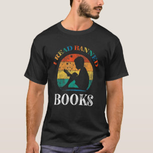Camiseta Leí el libro de lectura de libros prohibidos