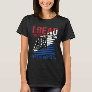 Camiseta Leí La Constitución Para Los Artículos