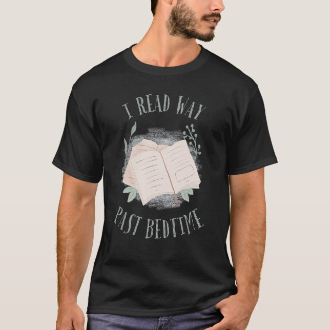 Camiseta Leí libros antiguos leyendo lectura literaria (Anverso)