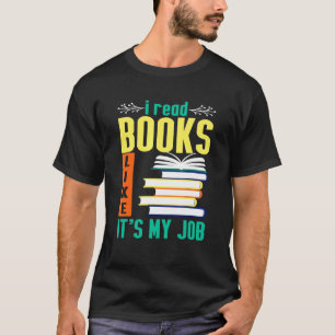 Camiseta Leí Libros Como Mi Cuaderno De Trabajo