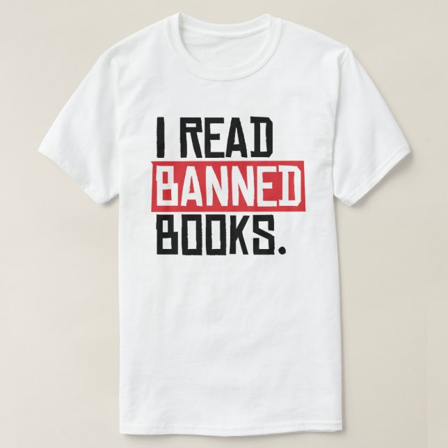 Camiseta Leí Libros Prohibidos (Diseño del anverso)
