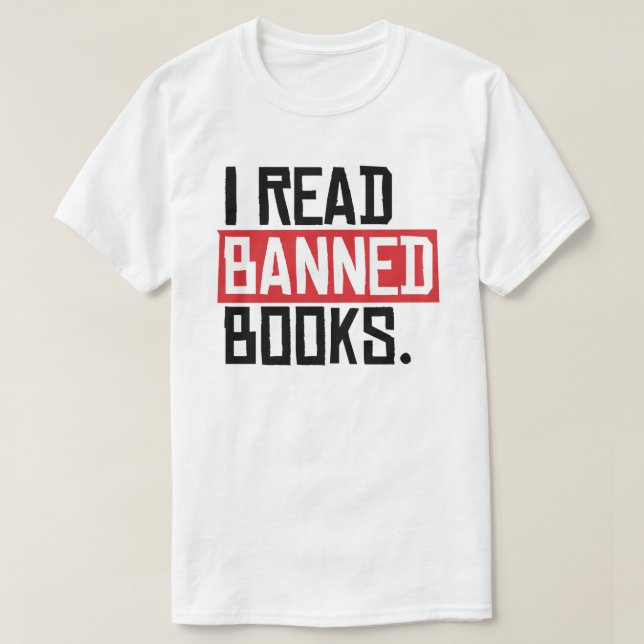 Camiseta Leí Libros Prohibidos (Diseño del anverso)