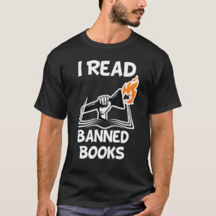Camiseta Leí Libros Prohibidos Avid Readers Bibliophile Boo