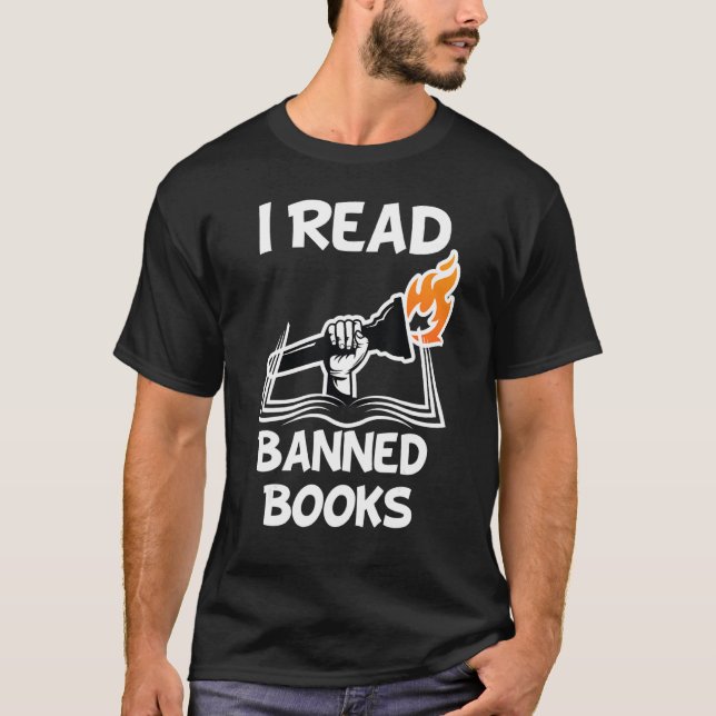 Camiseta Leí Libros Prohibidos Avid Readers Bibliophile Boo (Anverso)